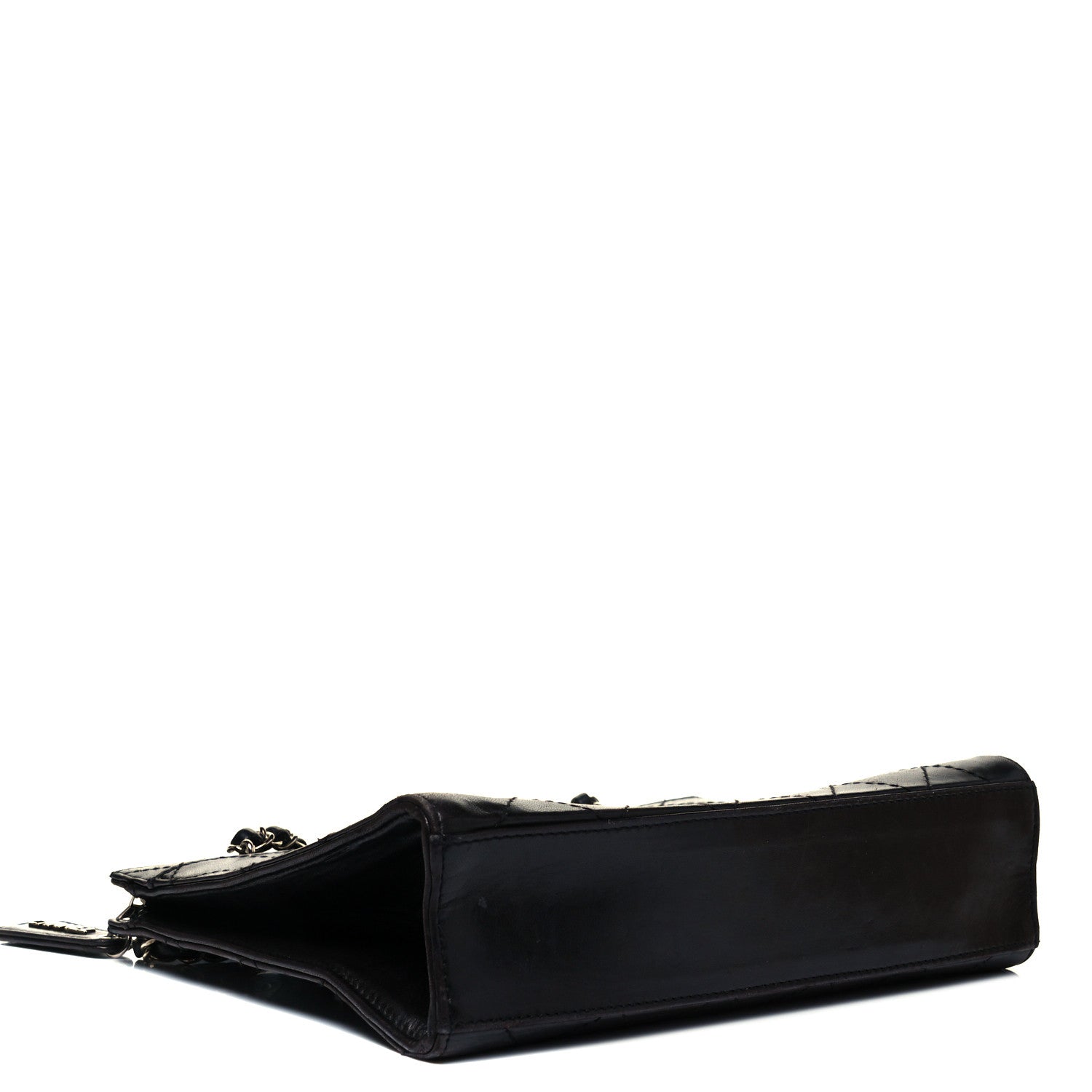 Chanel Lambskin Quilted Shoulder Bag Black 3 of 9
