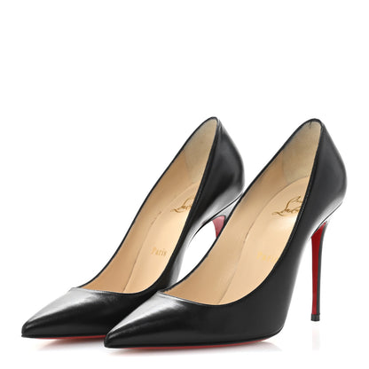 Christian Louboutin Shiny Nappa Decollete 554 100 Pumps 37.5 Black 4 of 9