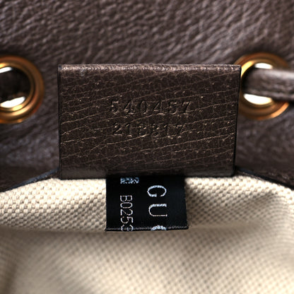 Gucci GG Supreme Monogram Web Ophidia Bucket Bag Brown 6 of 9
