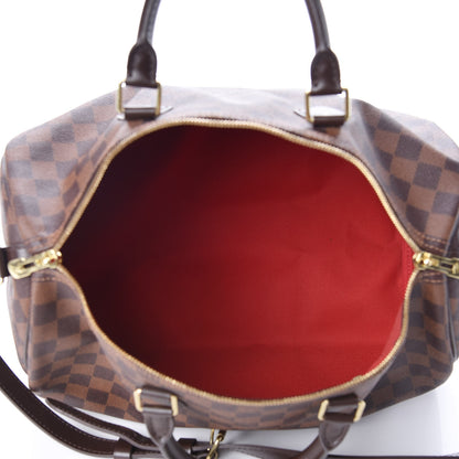 Louis Vuitton Damier Ebene Speedy Bandouliere 35 5 of 14
