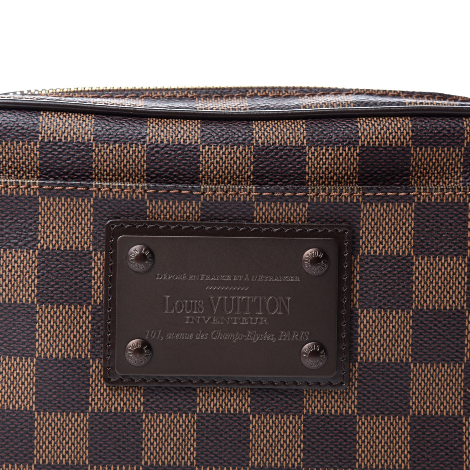 Louis Vuitton Damier Ebene Brooklyn Bum Bag 10 of 10