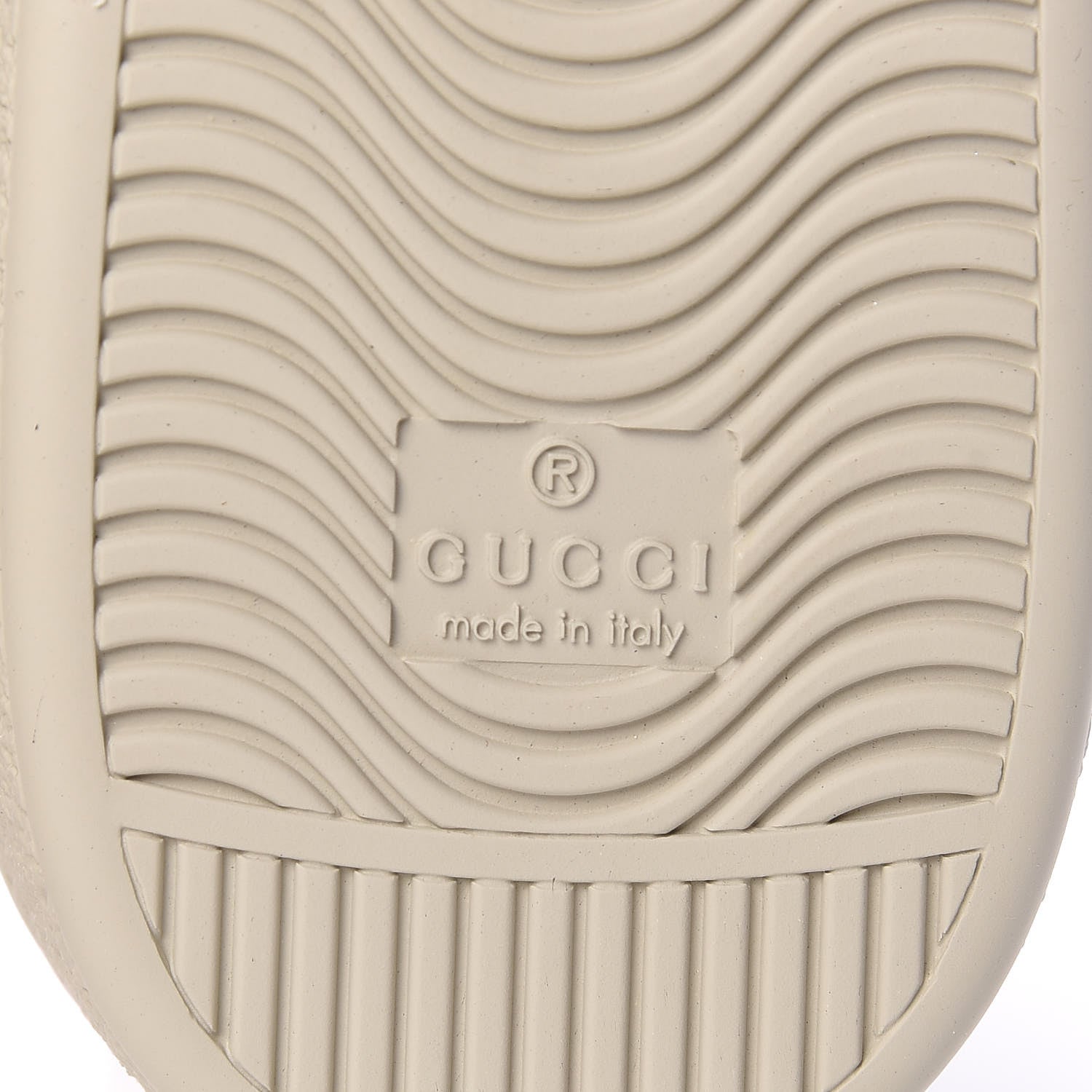 Gucci Calfskin Ayers Web Flames Embroidered Mens Ace Sneakers 10.5 Off White 7 of 9