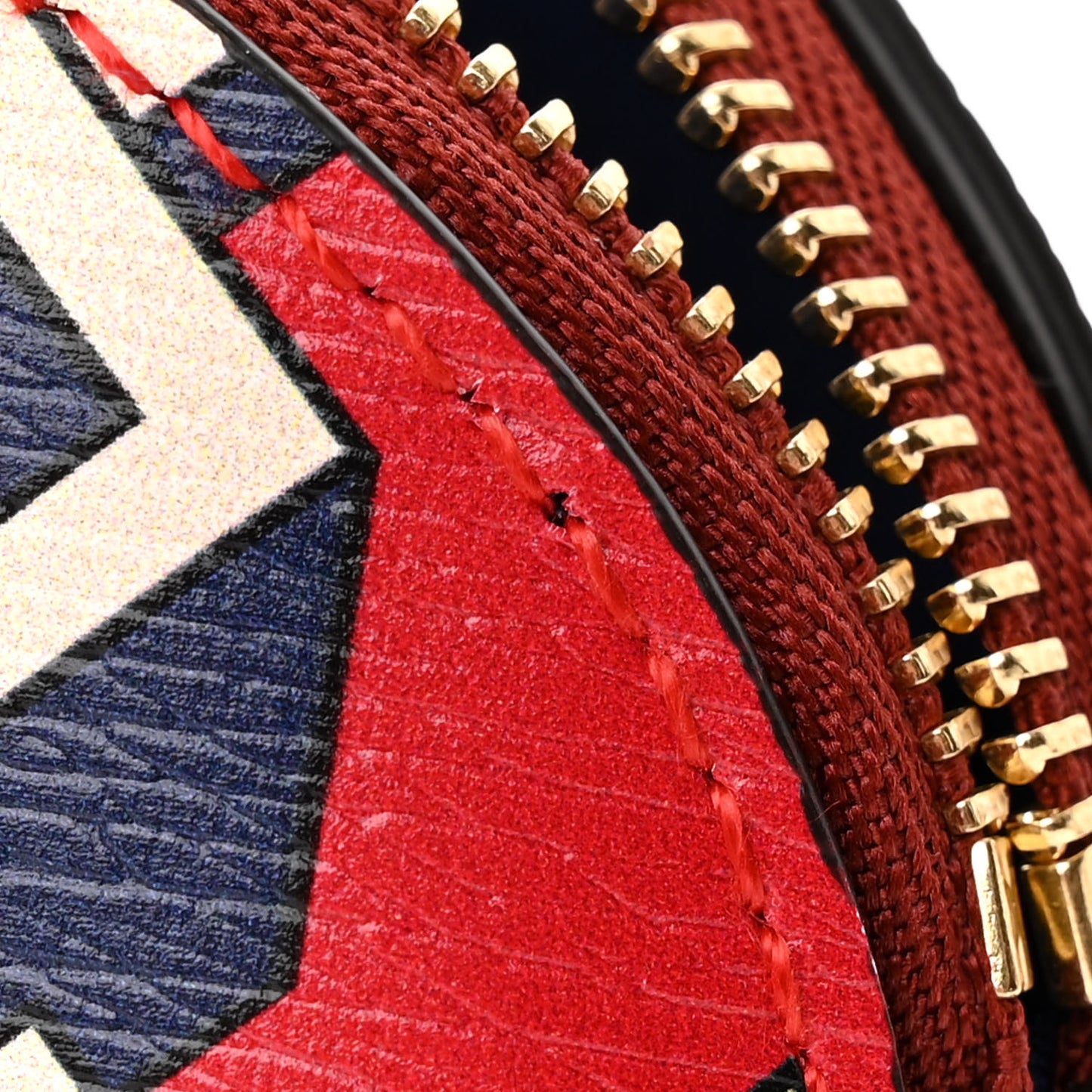 Shangai Calfskin Geometric G Pencil Case Multicolor