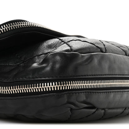 Chanel Calfskin Expandable Flap Black Black 9 of 11