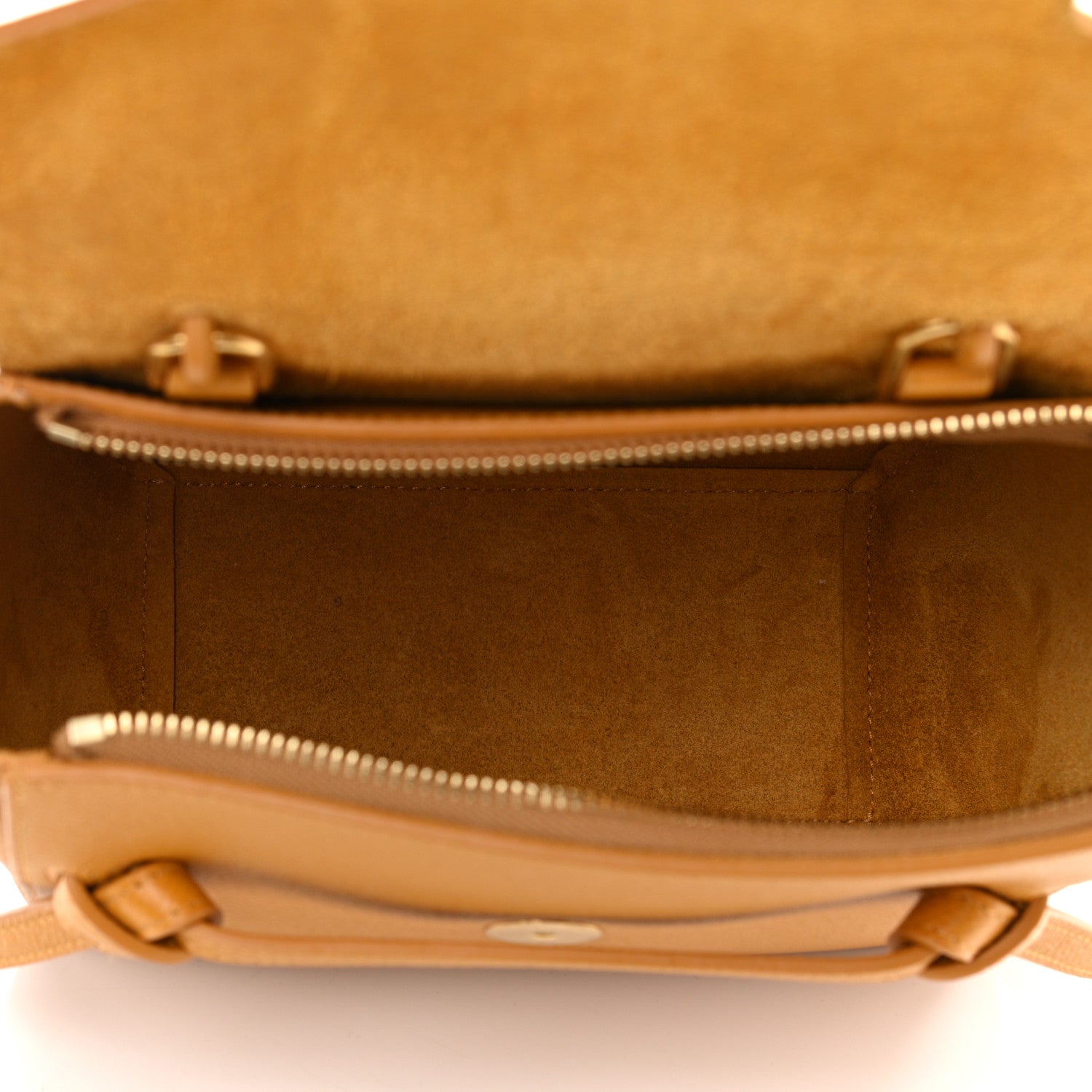 Celine Grained Calfskin Nano Belt Bag Calendula 4 of 9