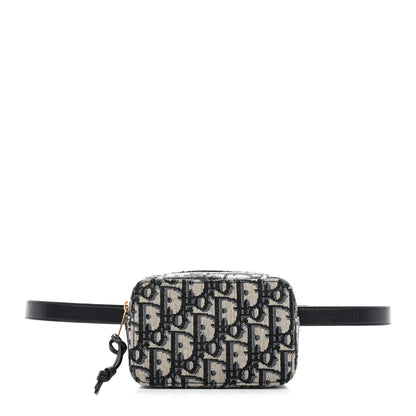 Christian Dior Oblique Belt Pouch Blue 1 of 10