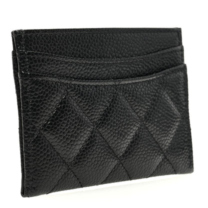 Chanel Caviar Quilted Card Holder Black 3 of 8