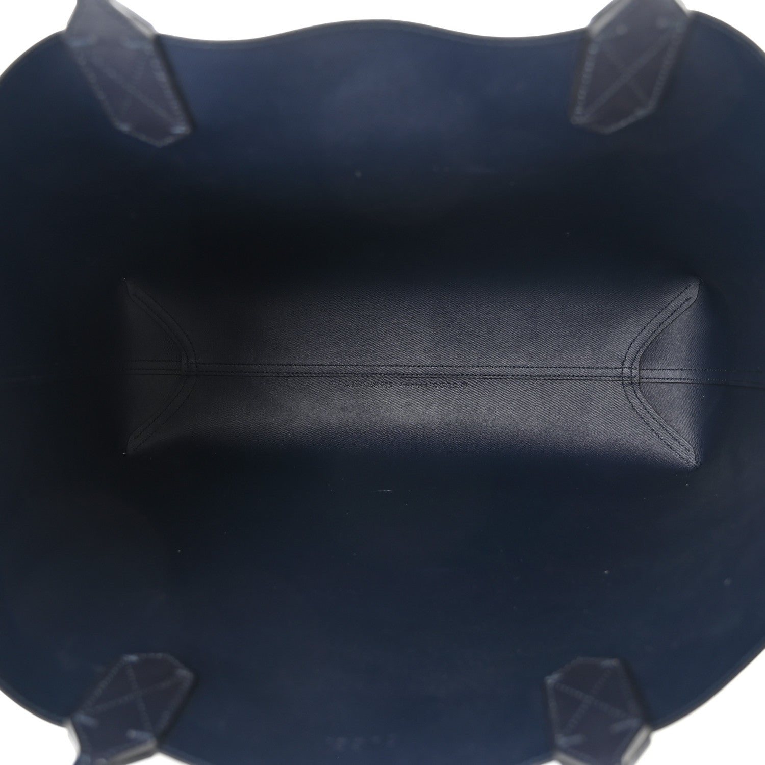 Gucci GG Supreme Monogram Blooms Medium Reversible Tote Beige Blue Navy 8 of 20