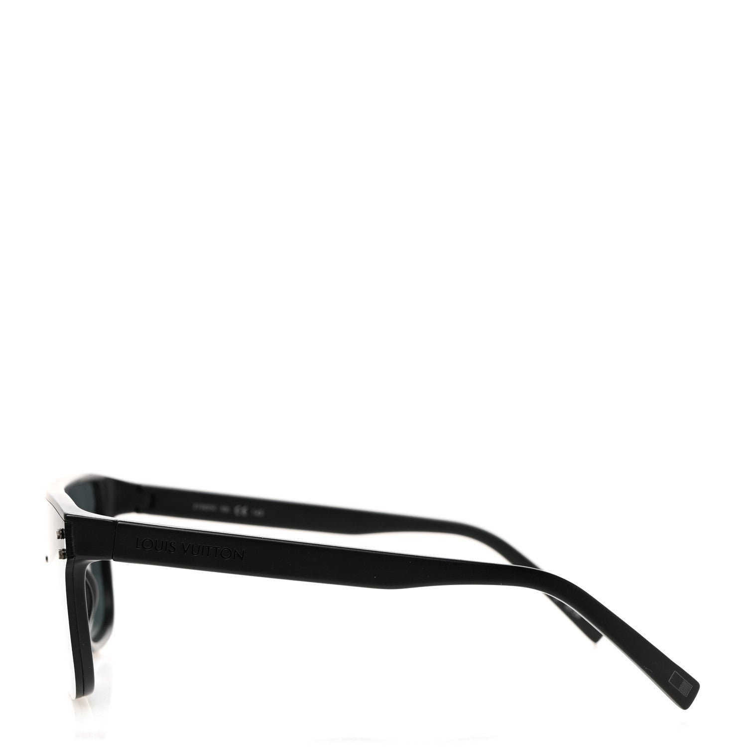 Louis Vuitton Acetate LV Waimea Square Sunglasses Z1082W Black 4 of 8