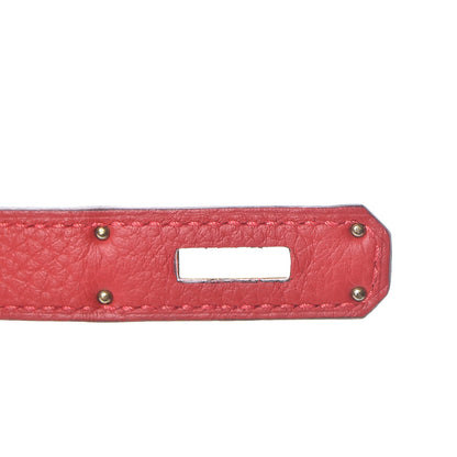 Hermes Togo Birkin 35 Rouge Casaque 26 of 33