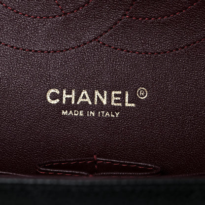Chanel Caviar Quilted Jumbo Double Flap Black 6 of 17