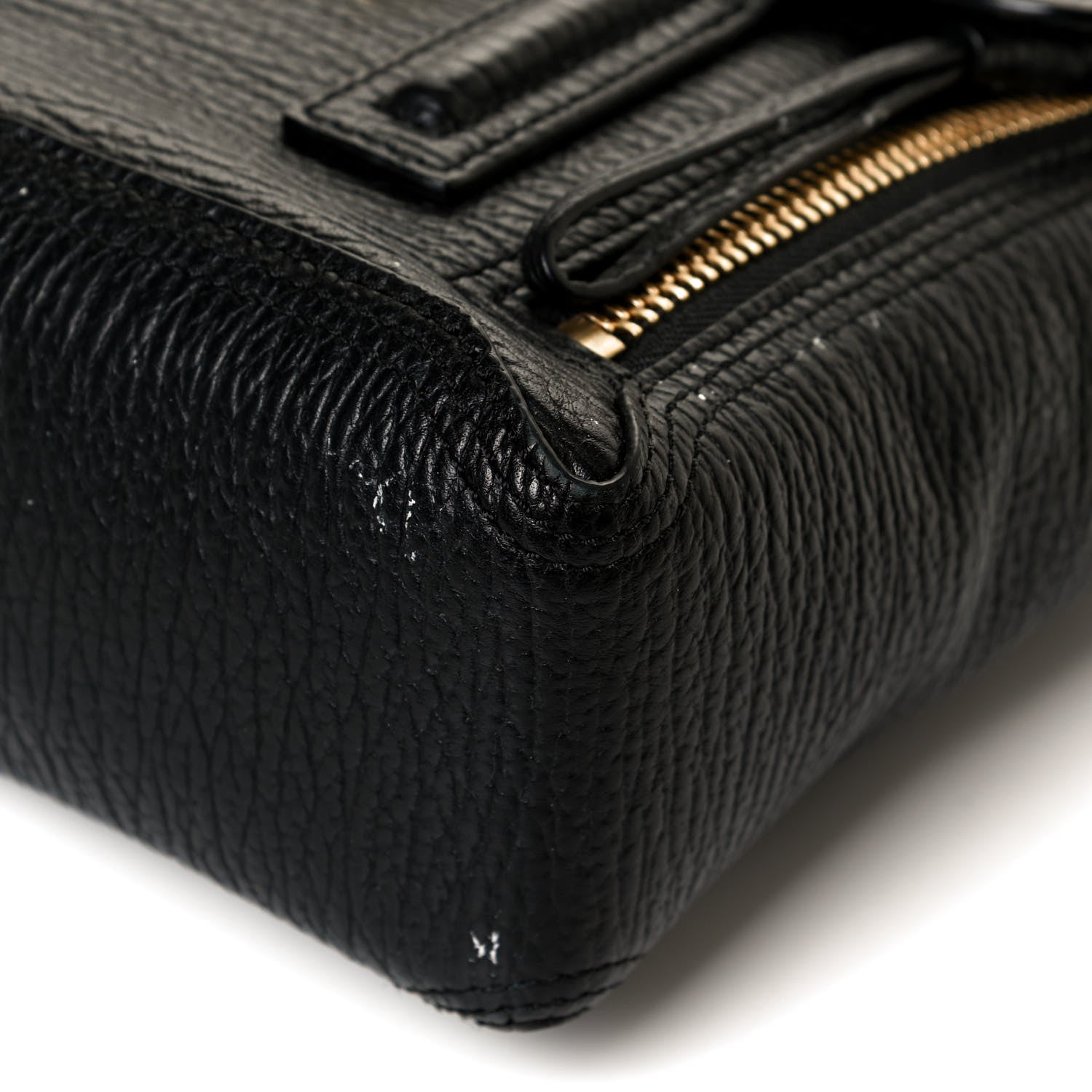 3.1 Phillip Lim Textured Calfskin Mini Pashli Satchel Black 10 of 13