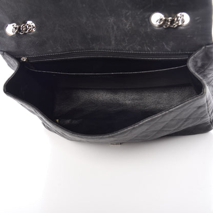 Chanel Washed Caviar Quilted 2.55 Reissue 227 Bijoux Chain Flap Black 6 of 16