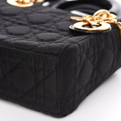 Christian Dior Nylon Cannage Mini Lady Dior Black 8 of 9