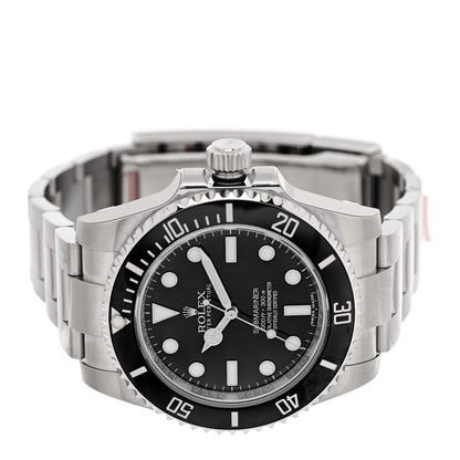Rolex Stainless Steel 40mm Oyster Perpetual Submariner Watch Black 114060 2 of 5