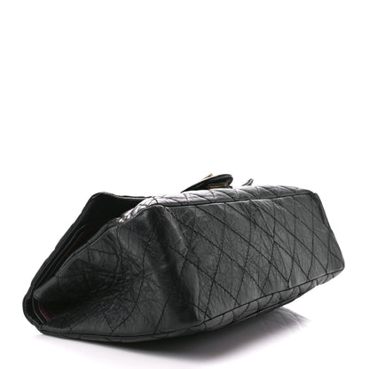 Chanel Aged Calfskin Quilted 2.55 Reissue 227 Flap Black 4 of 10