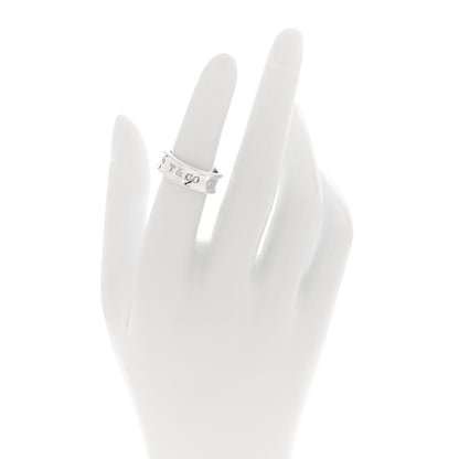 Tiffany Sterling Silver 1837 Band Ring 49 5 2 of 5