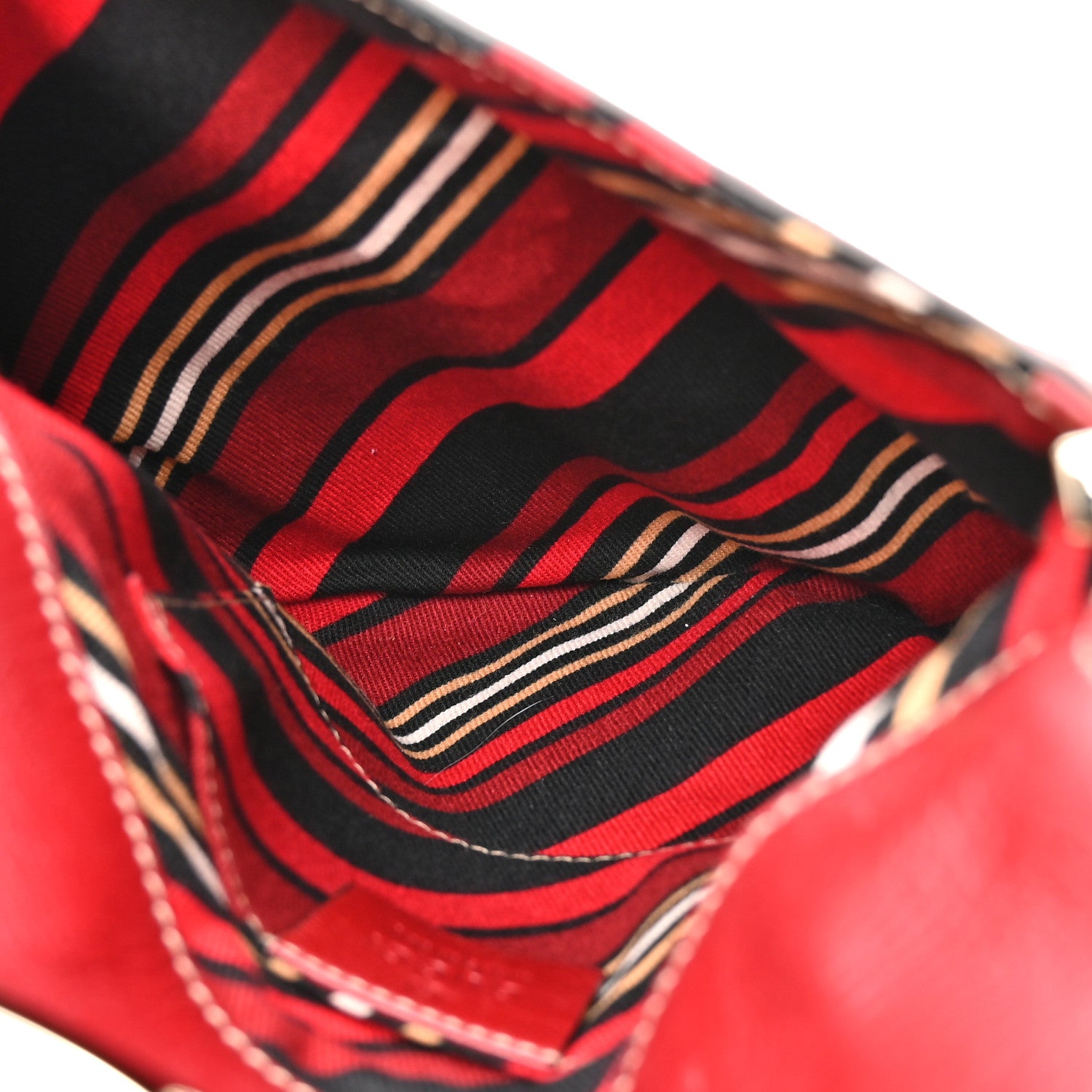 Gucci Suede Small Britt Tassel Shoulder Bag Dark Red 5 of 11