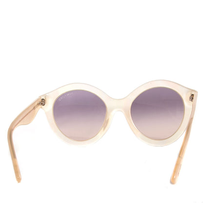 Tom Ford Chiara Round Sunglasses TF359 Pearl Opal Yellow 2 of 6