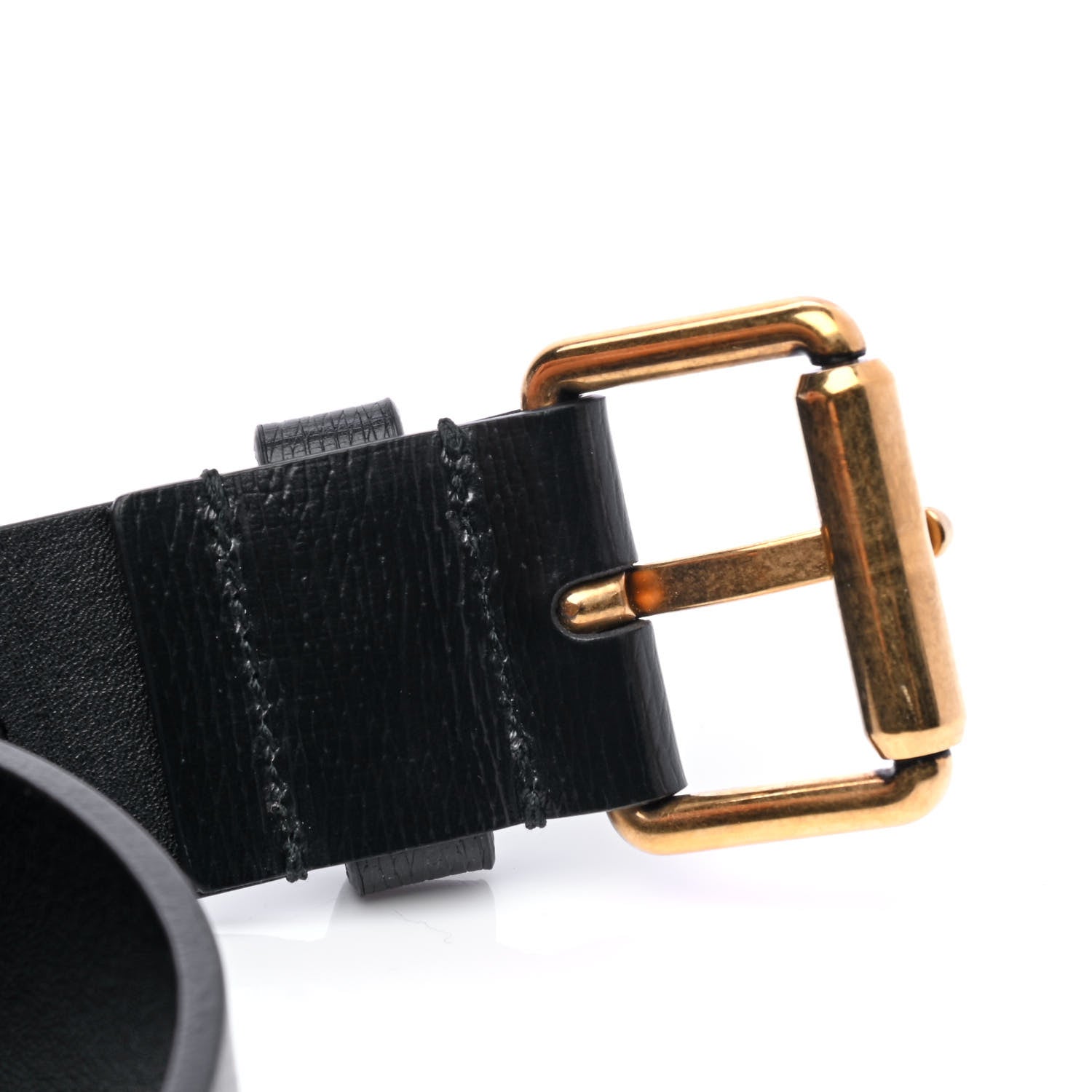 Gucci Shangai Calfskin Kingsnake 35mm Belt 105 42 Black Multicolor 4 of 5