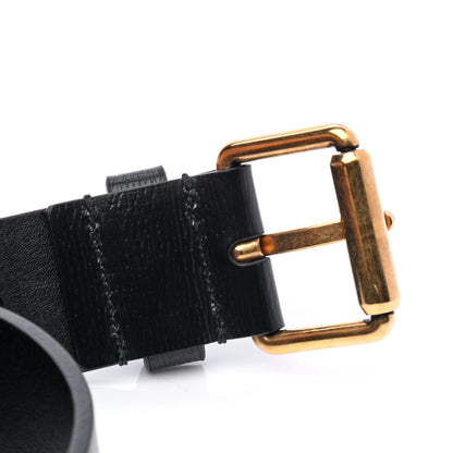 Gucci Shangai Calfskin Kingsnake 35mm Belt 105 42 Black Multicolor 4 of 5