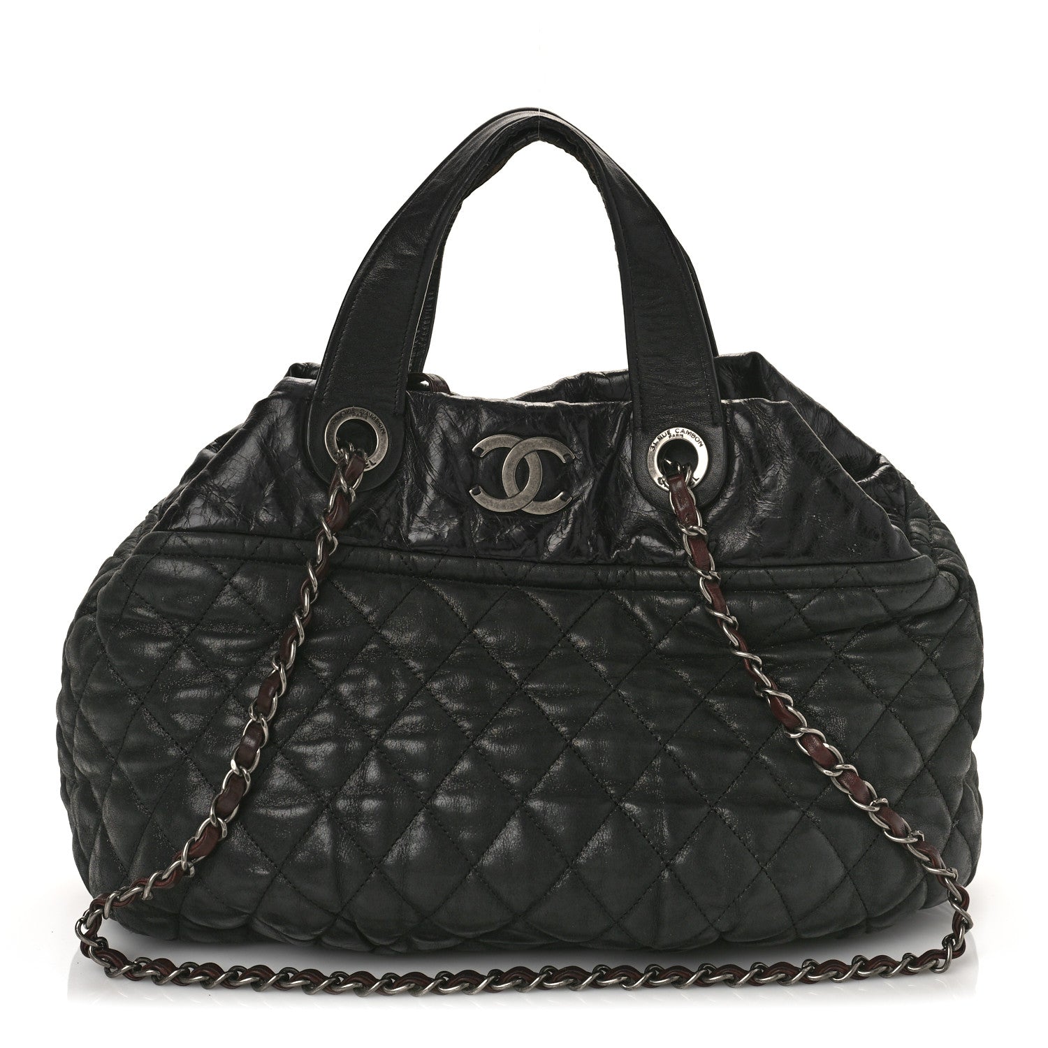 Chanel Iridescent Calfskin Small In The Mix Tote Black 1 of 13