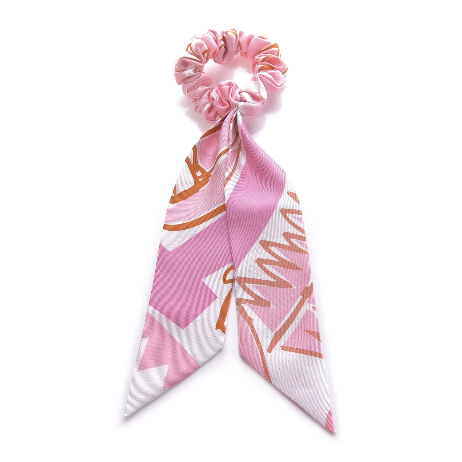 Hermes Silk Twilly Scrunchie 3 of 7