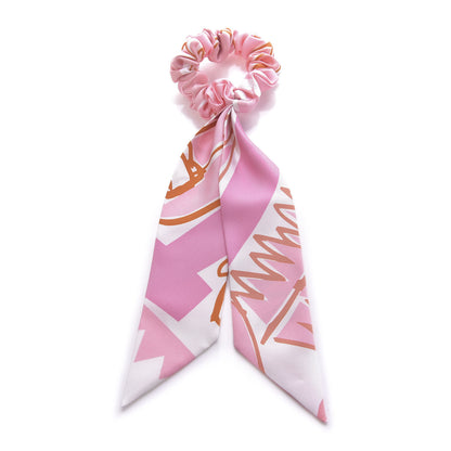 Hermes Silk Twilly Scrunchie 3 of 7