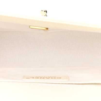 Chanel Caviar Quilted Medium Boy Flap White 5 of 13