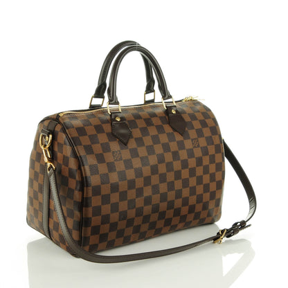 Louis Vuitton Damier Ebene Speedy Bandouliere 30 4 of 9