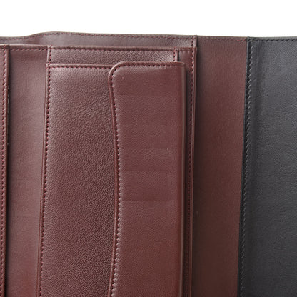 Chanel Lambskin Quilted Large Flap Wallet Black 9 of 10
