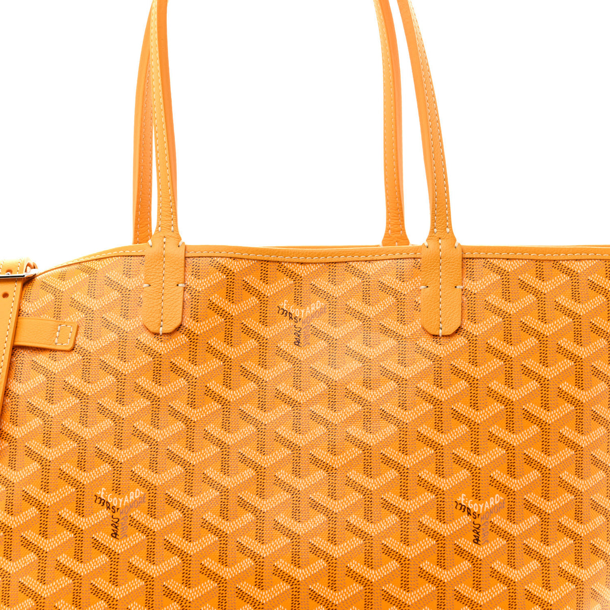 Goyard Goyardine Chien Gris Bag Yellow 6 of 8