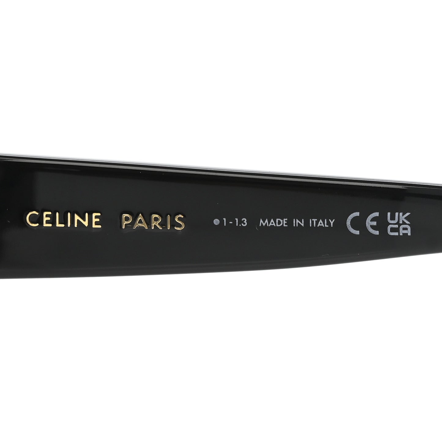 Acetate Triomphe 01 Square Sunglasses CL 40226U Black