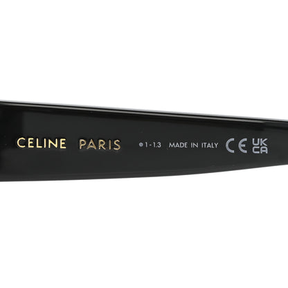 Celine Acetate Triomphe 01 Square Sunglasses CL 40226U Black 5 of 7