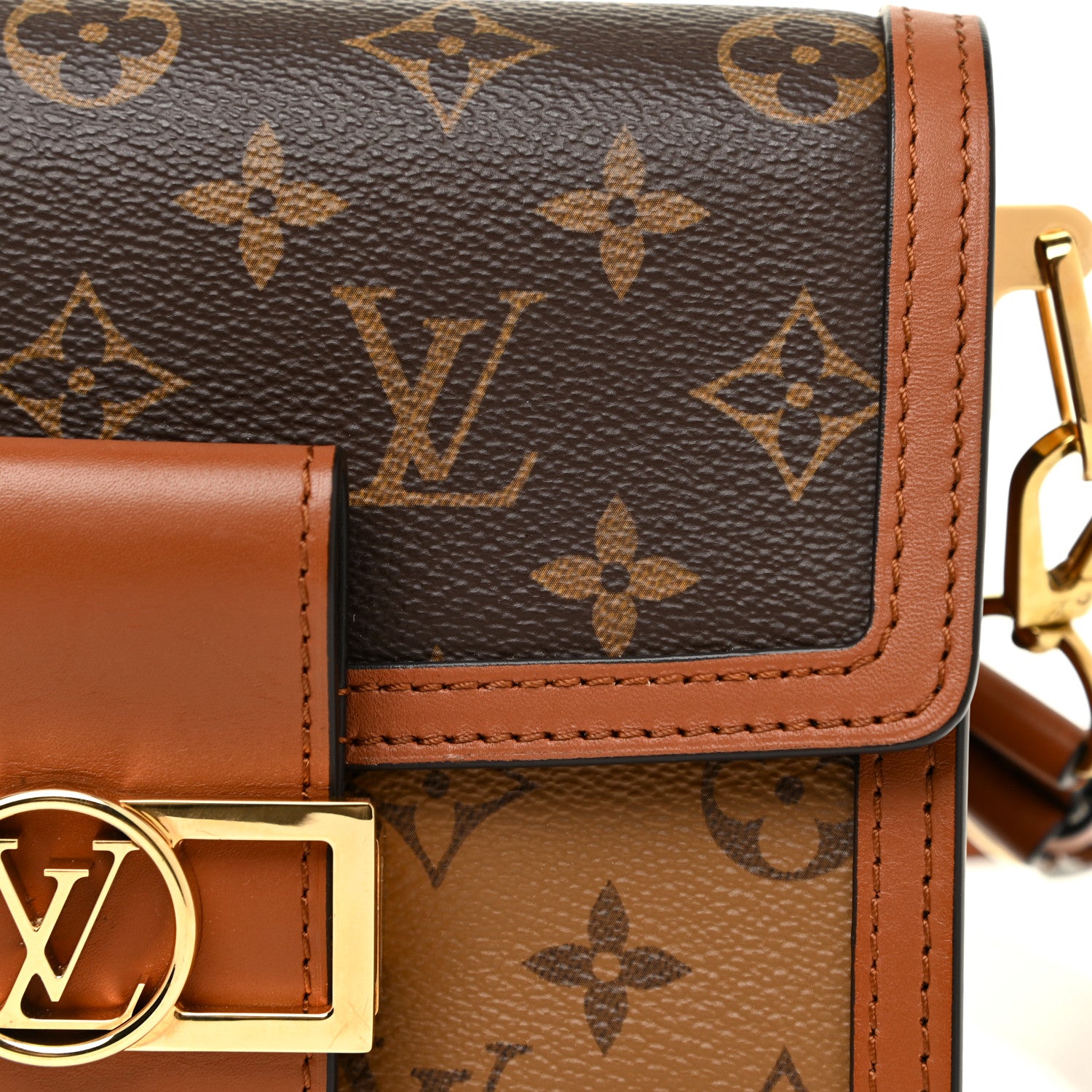Louis Vuitton Reverse Monogram Dauphine Mini 7 of 13