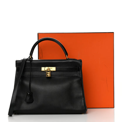 Hermes Gulliver Kelly Retourne 32 Black 13 of 13