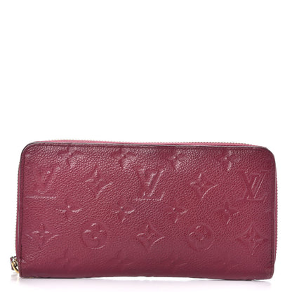 Louis Vuitton Empreinte Zippy Wallet Raisin 1 of 10