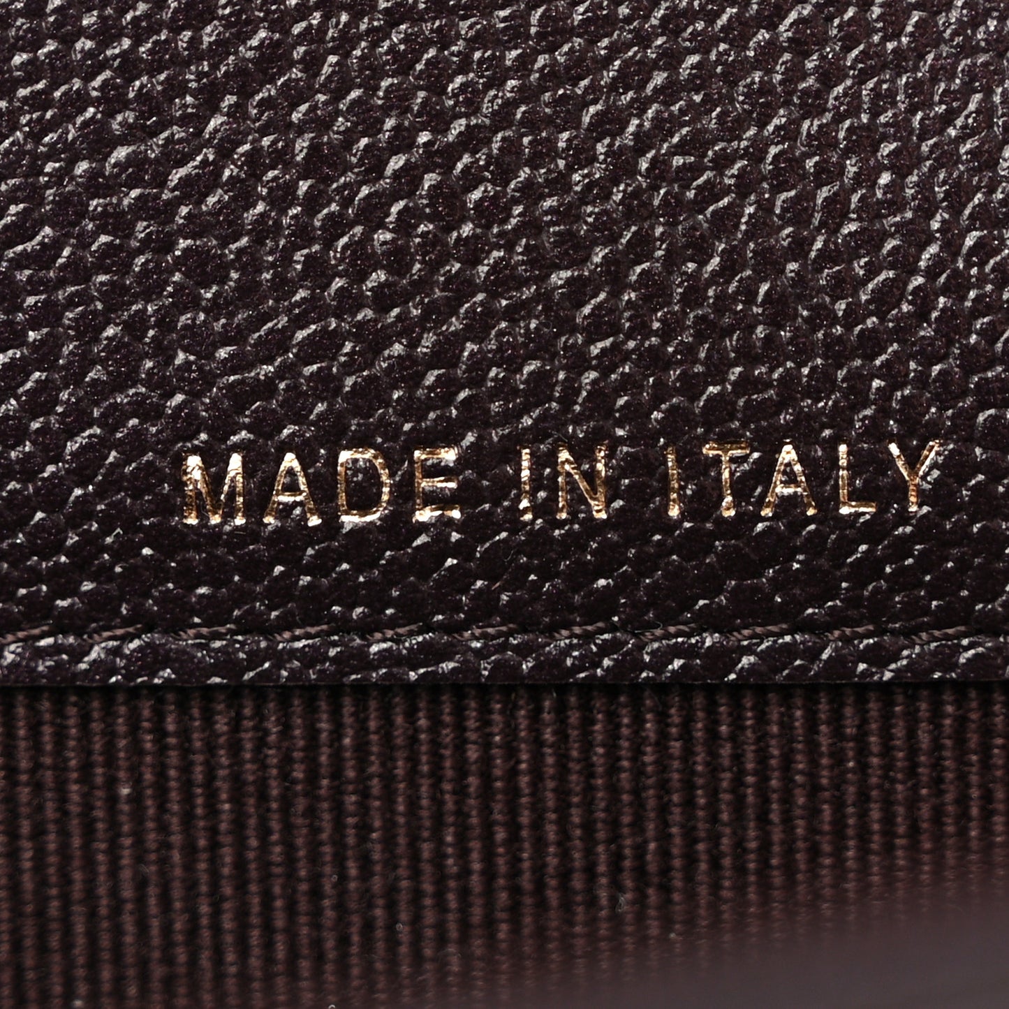 Caviar Quilted Boy Flap Card Holder Wallet Dark Brown