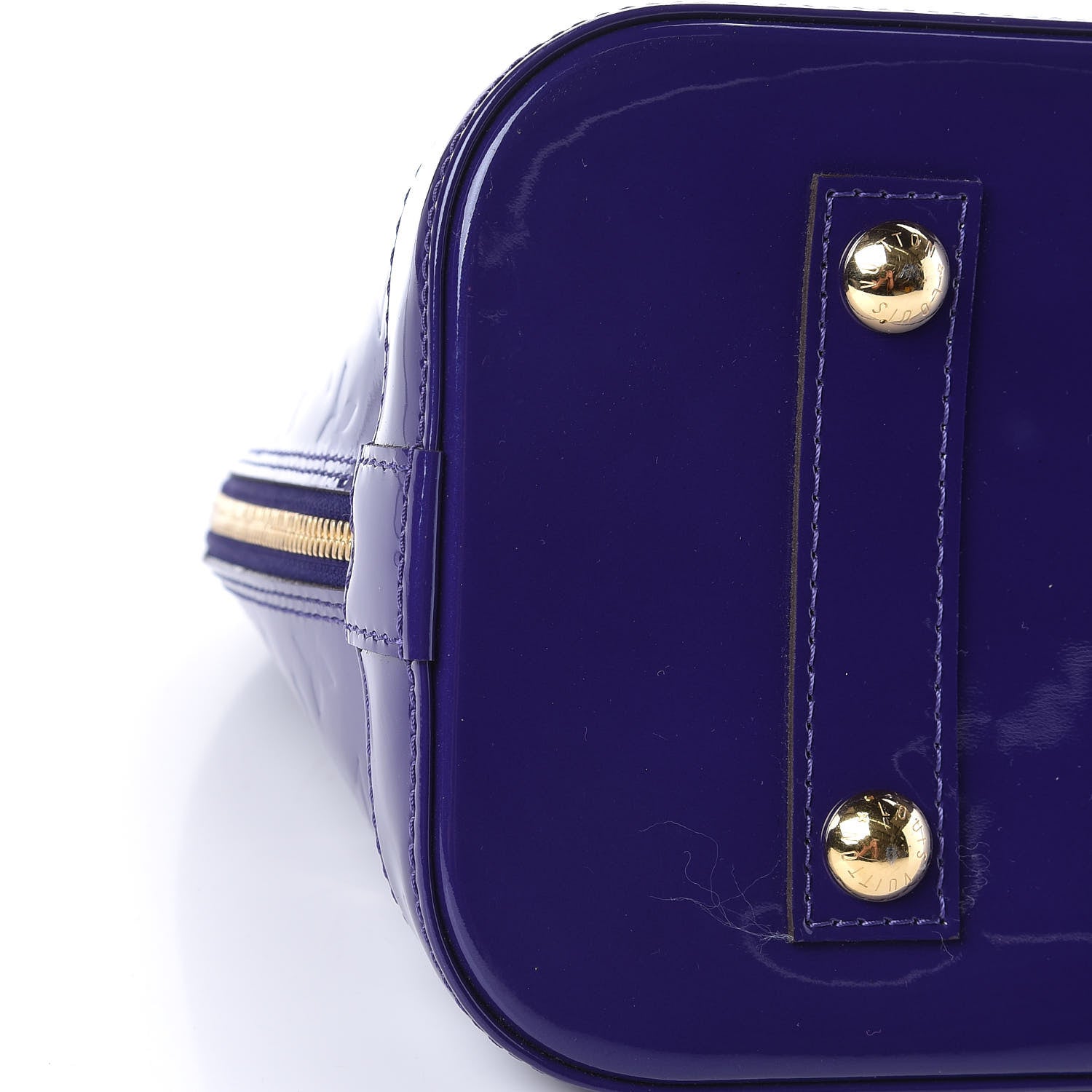 Louis Vuitton Vernis Alma PM Blueberry 5 of 8