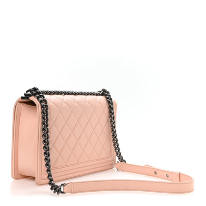 Chanel Calfskin New Medium Boy Flap Pink 3 of 10