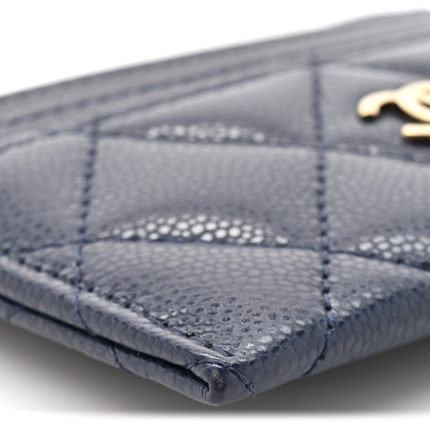 Chanel Caviar Quilted Multi Card Holder Navy 19 of 20