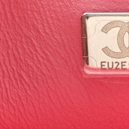 Chanel Lambskin Quilted Mini Rectangular Flap Pink 7 of 11