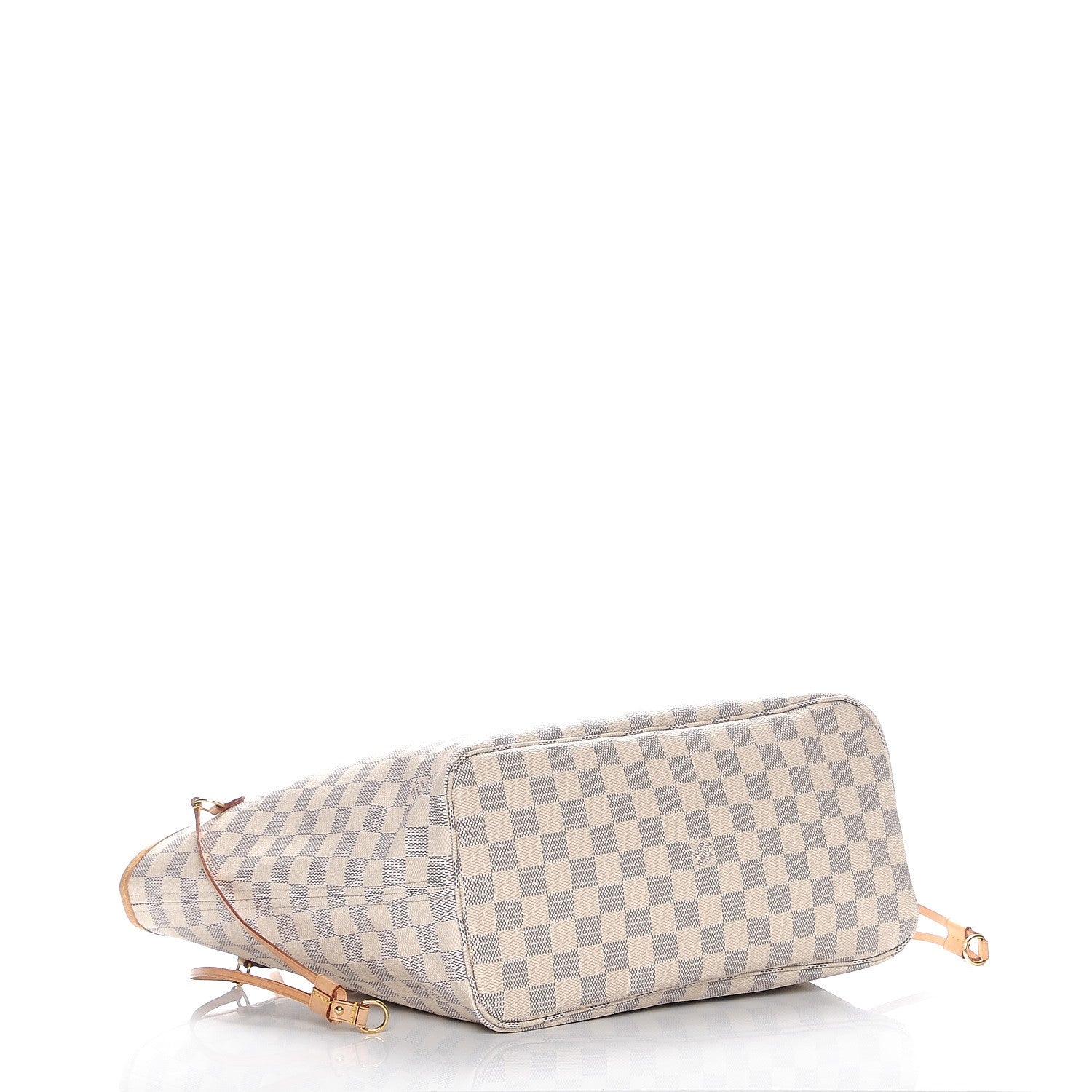 Louis Vuitton Damier Azur Neo Neverfull MM Rose Ballerine 4 of 8