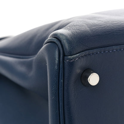 Hermes Swift Kelly 35 Bleu De Prusse 12 of 13