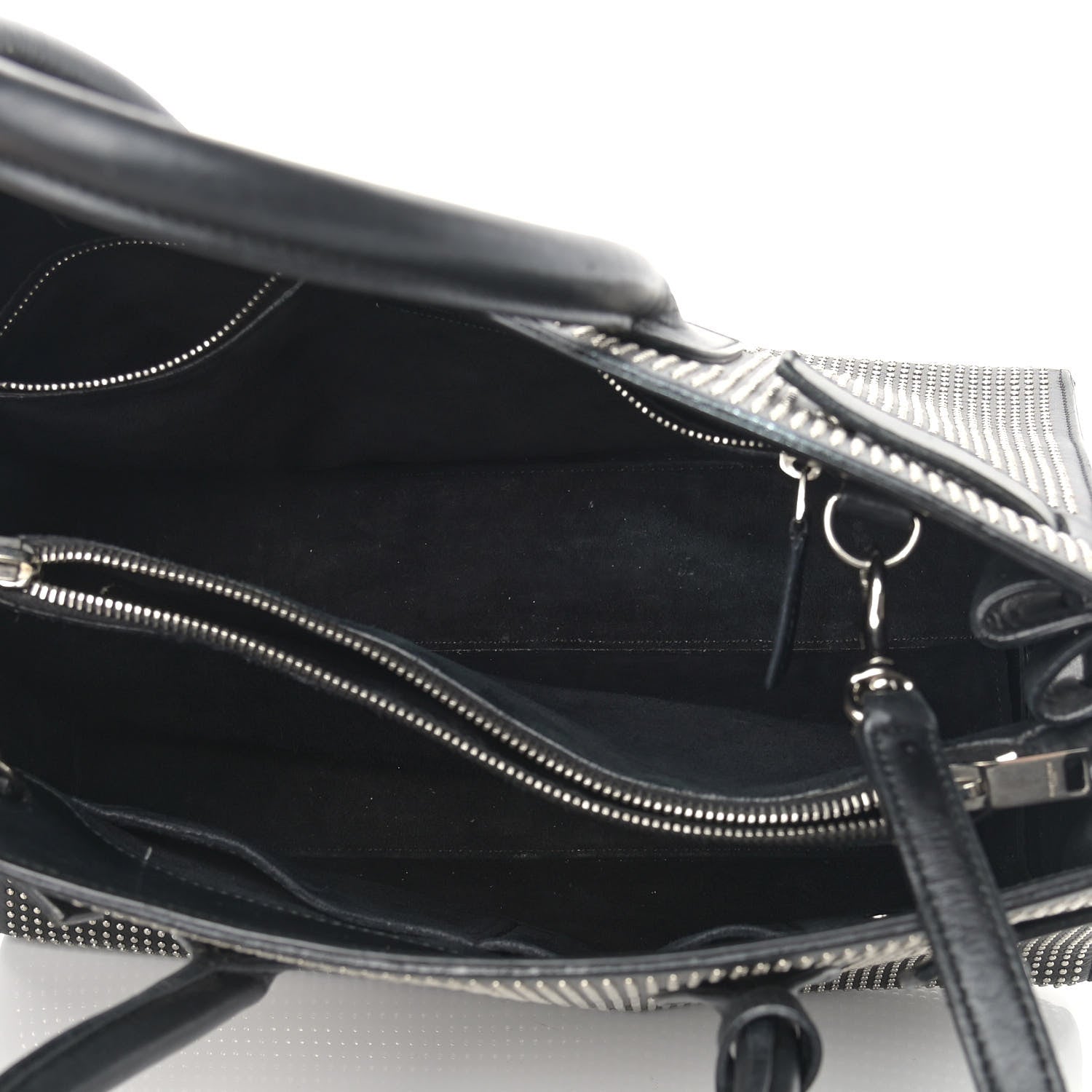 Saint Laurent Calfskin Studded Small Sac De Jour Black 4 of 19
