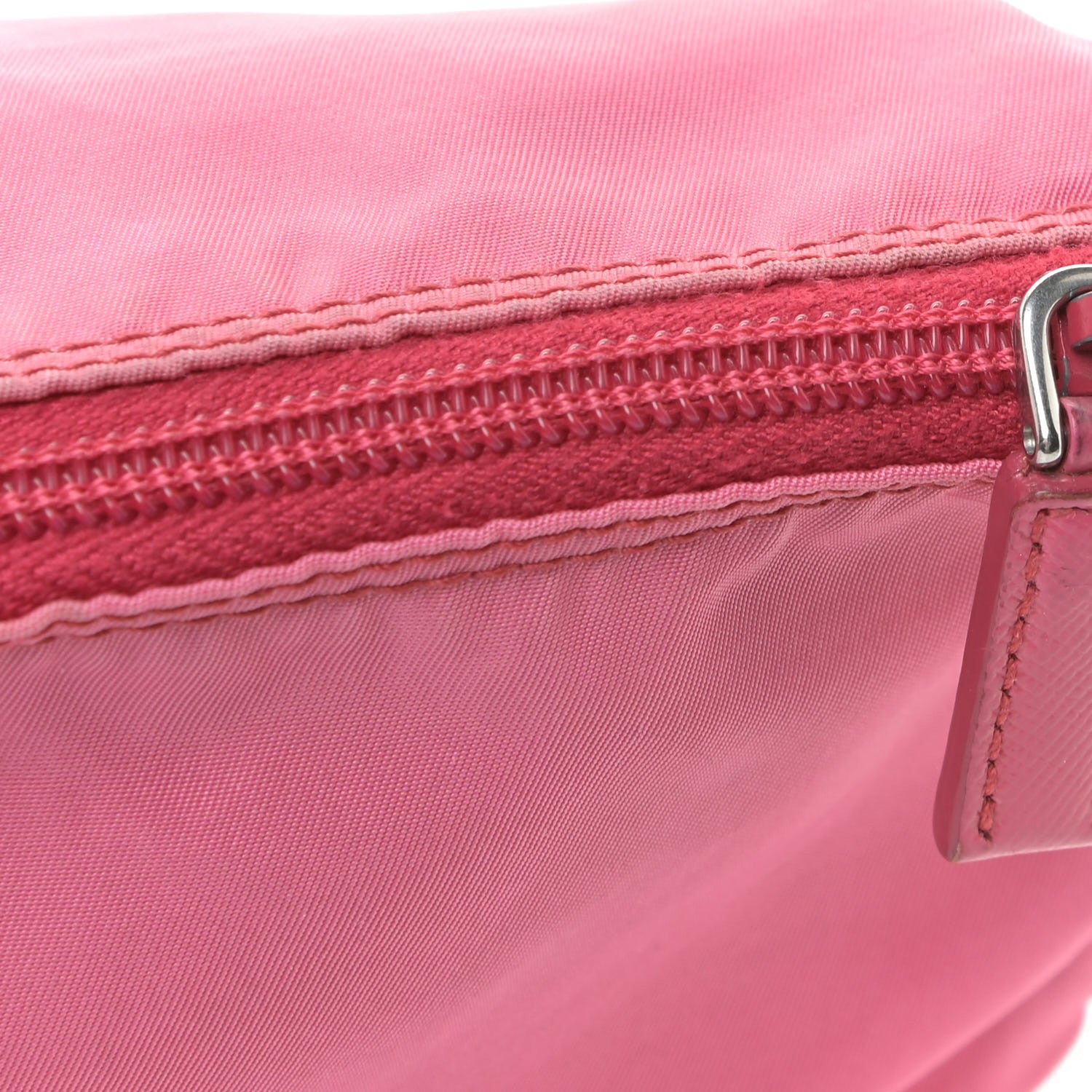 Prada Tessuto Nylon Pouch Begonia 15 of 16