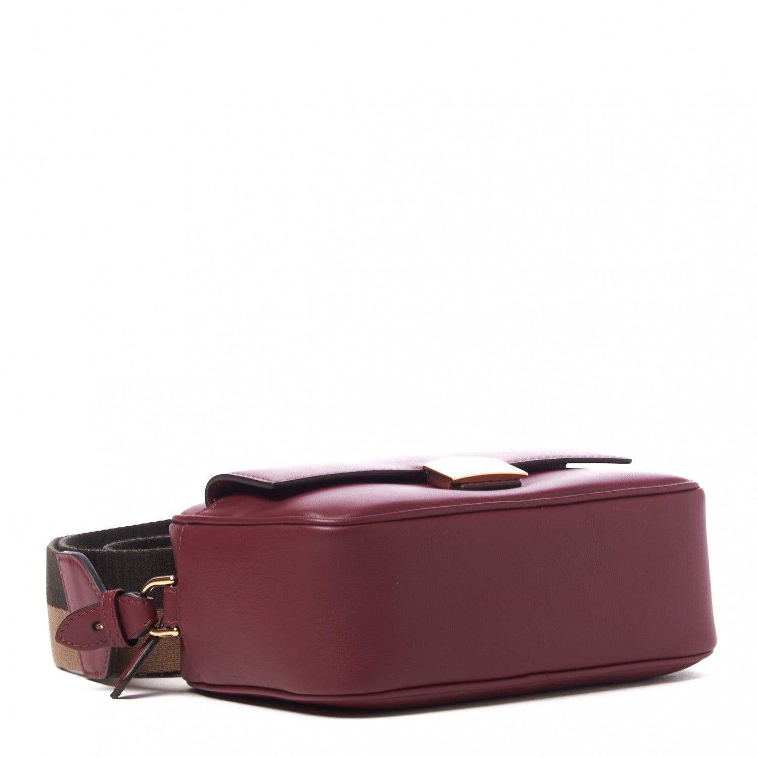 Fendi Vitello Grace Matte Mini Fendi Cam Barolo 4 of 9