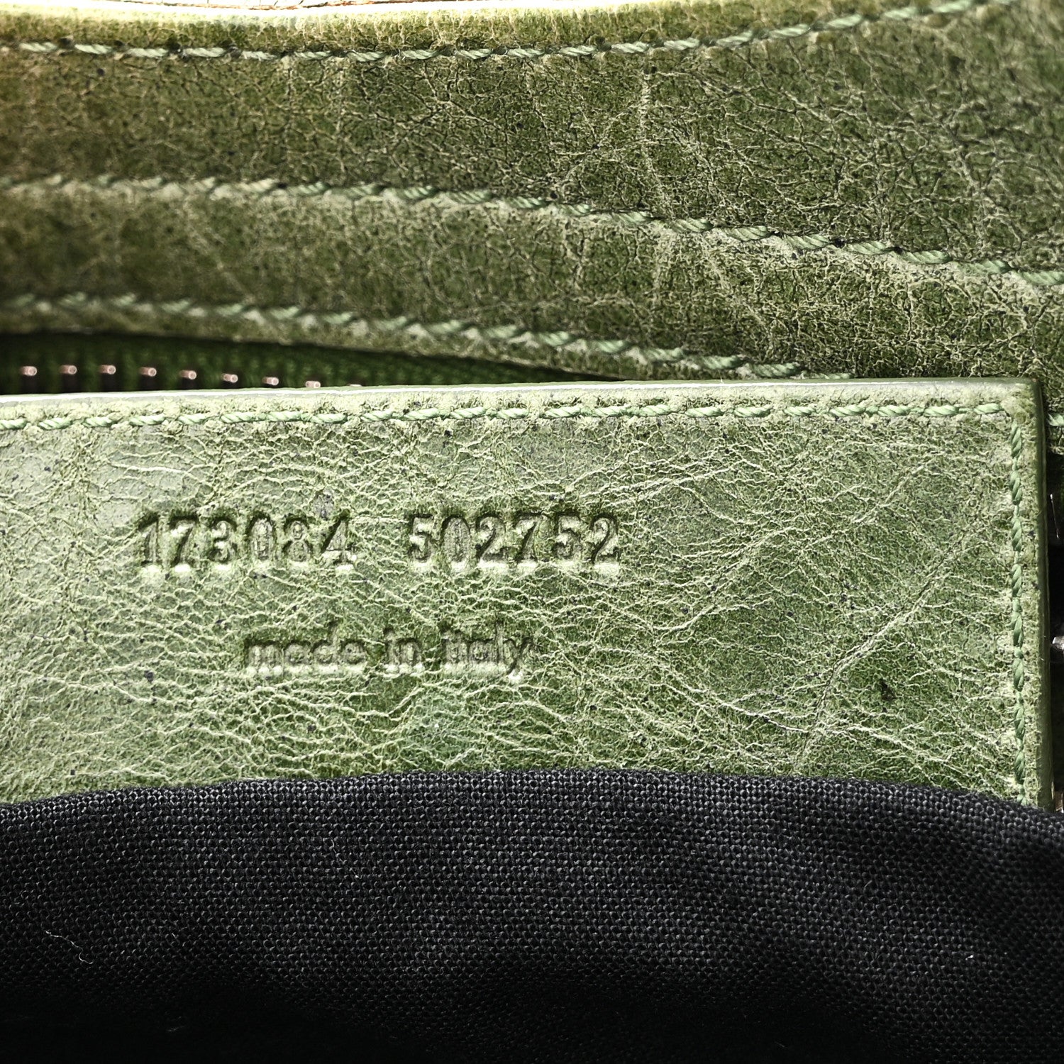 Balenciaga Agneau Giant 21 Silver Hardware City Vert Thyme 8 of 14