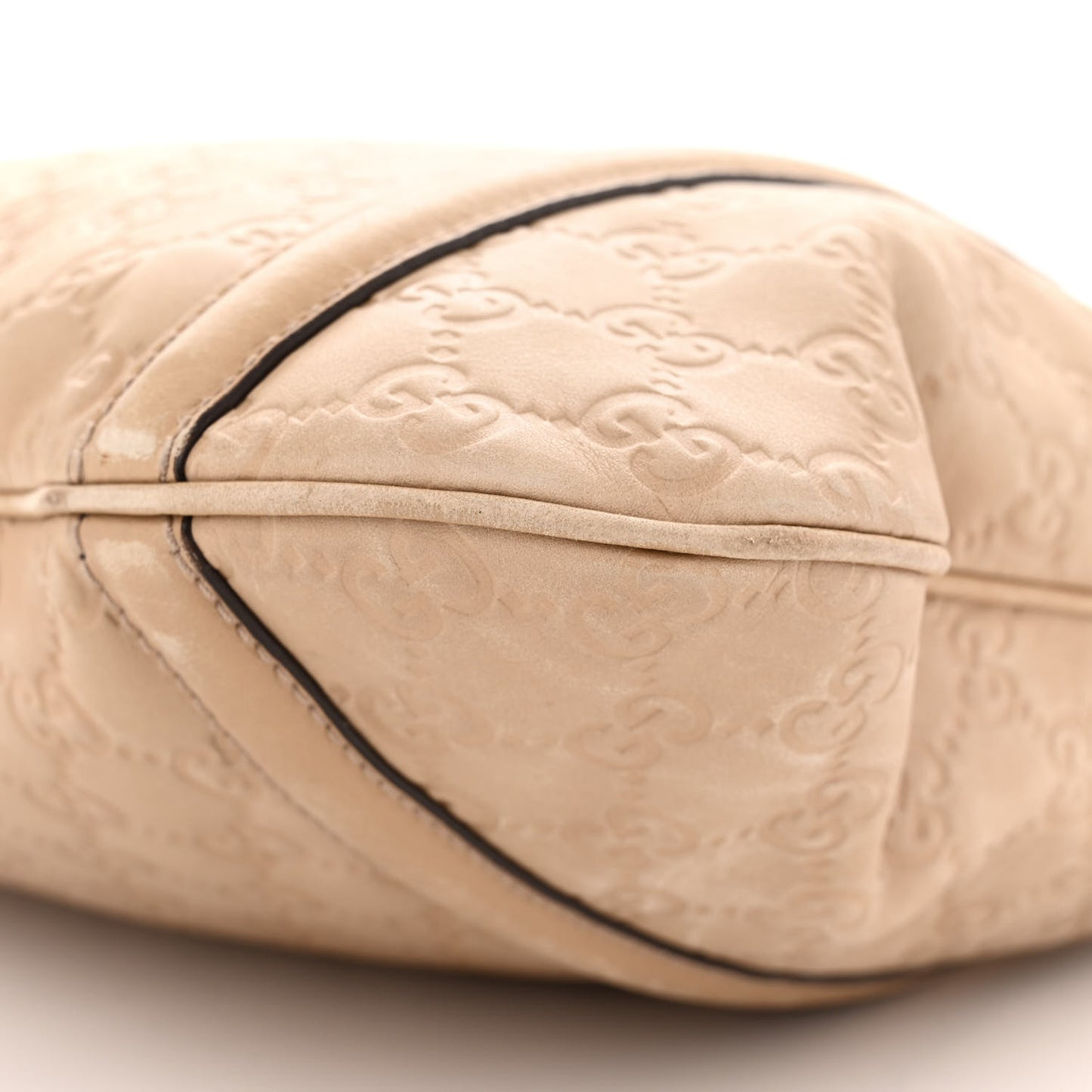 Guccissima Medium Britt Hobo Beige