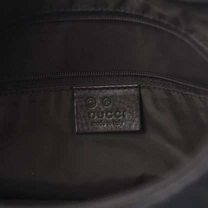 Gucci Monogram Small Hobo Navy Brown 7 of 11